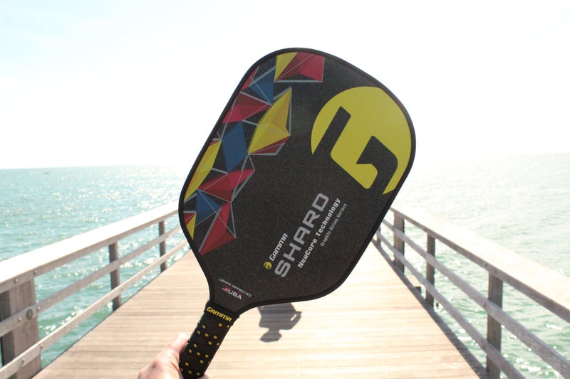 GAMMA Sports Shard NeuCore Pickleball Paddle, Graphite Power Surface and Honeycomb Grip, Extra Spin Shard - Image 3